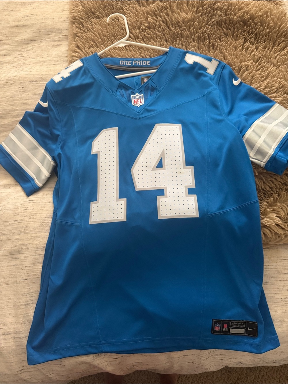Men’s Vapor Fuse Detroit Lions Amon Ra St. Brown Jersey